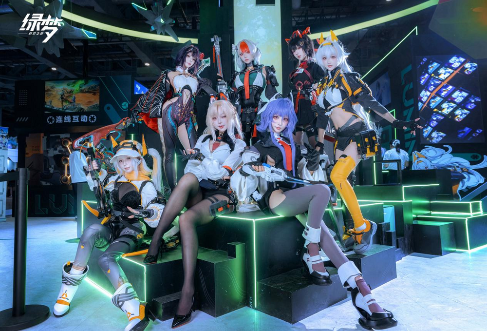 二次元ACT新游燃动BW2025《绿梦：时空之声》展台引爆现场试玩热潮(图6)